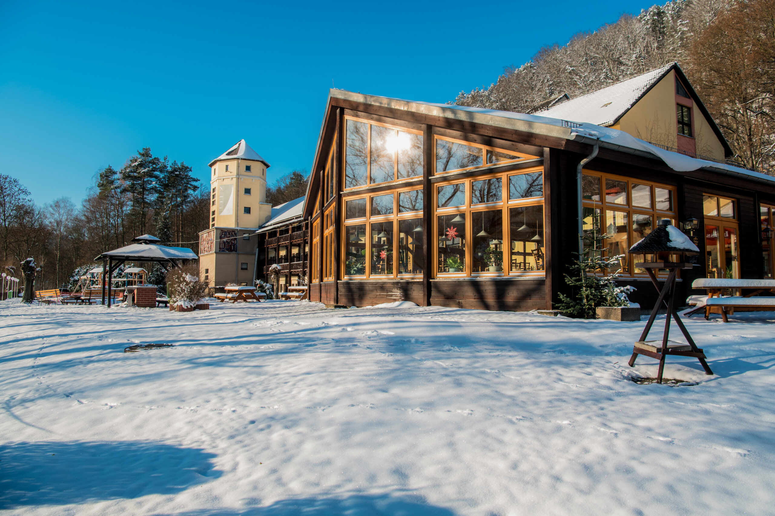 Familienhotel Urlaub im Winter in Deutschland in der sächsische Schweiz